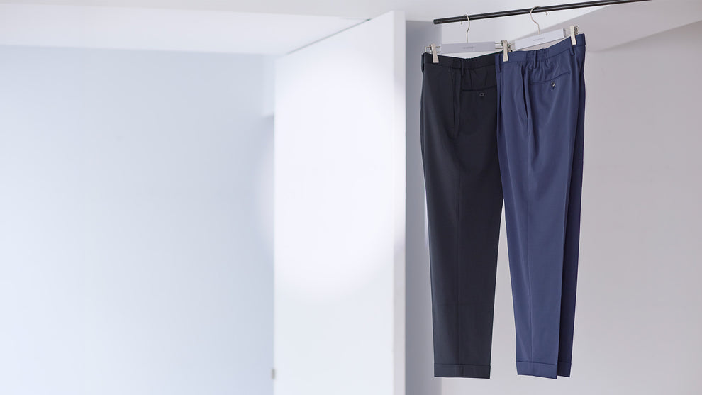 313 Matte Twist Easy Trousers – ＋CLOTHET ONLINE