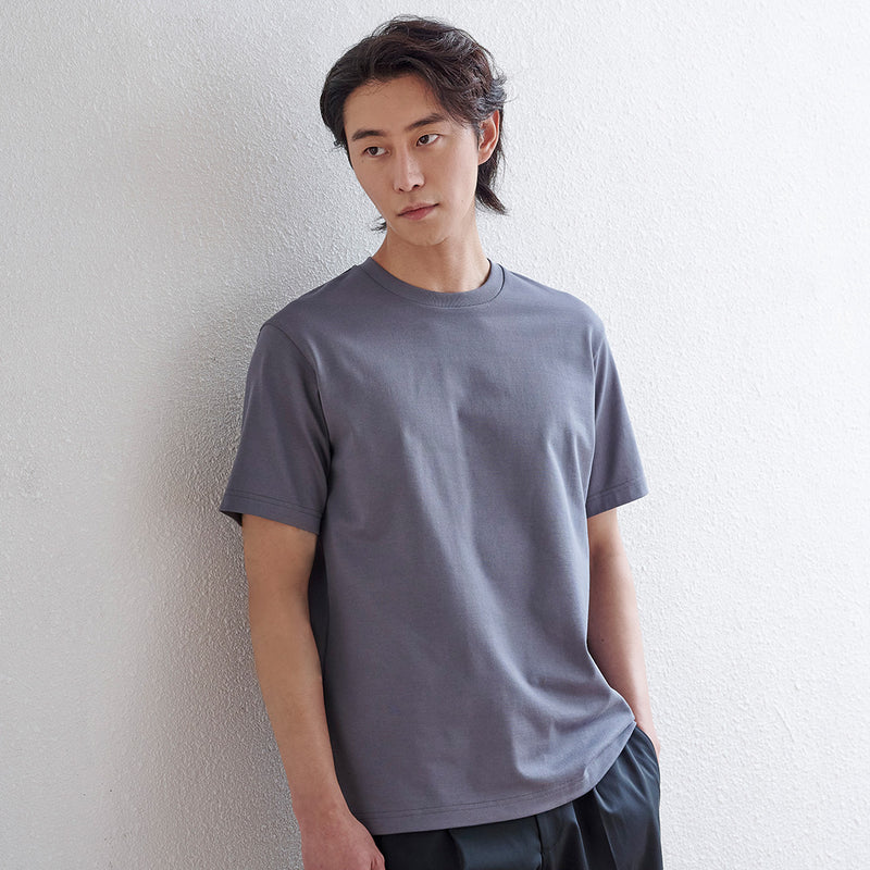 Hybrid Cotton Dress T-shirt Color: Slate Blue