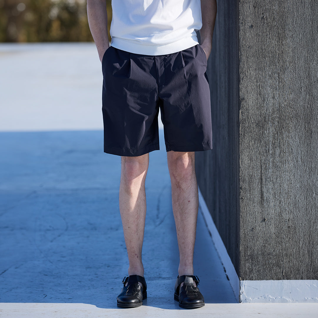 Tex Nylon Short Pants Color: Navy