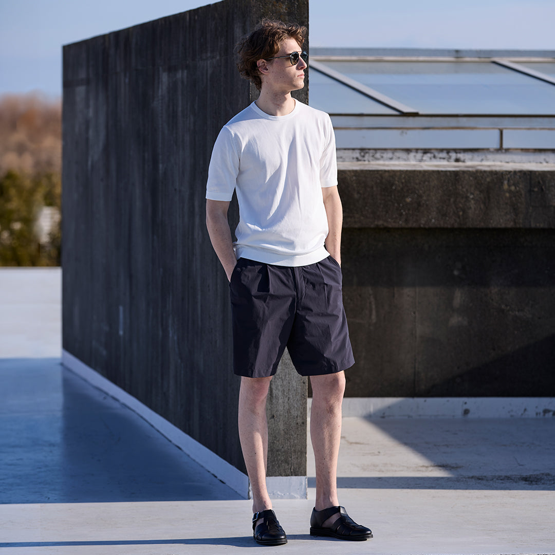 RHC STANDARD CAL ネイビーショートパンツ テックスナイロン ショートパンツ ネイビー | ＋CLOTHET ONLINE