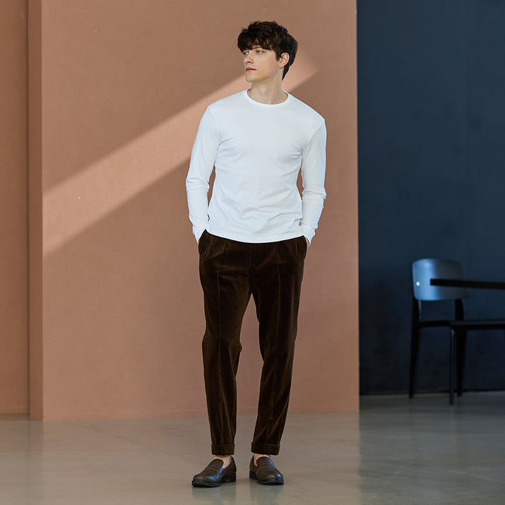 スビンプラチナムテーラードロングスリーブTシャツの商品画像2