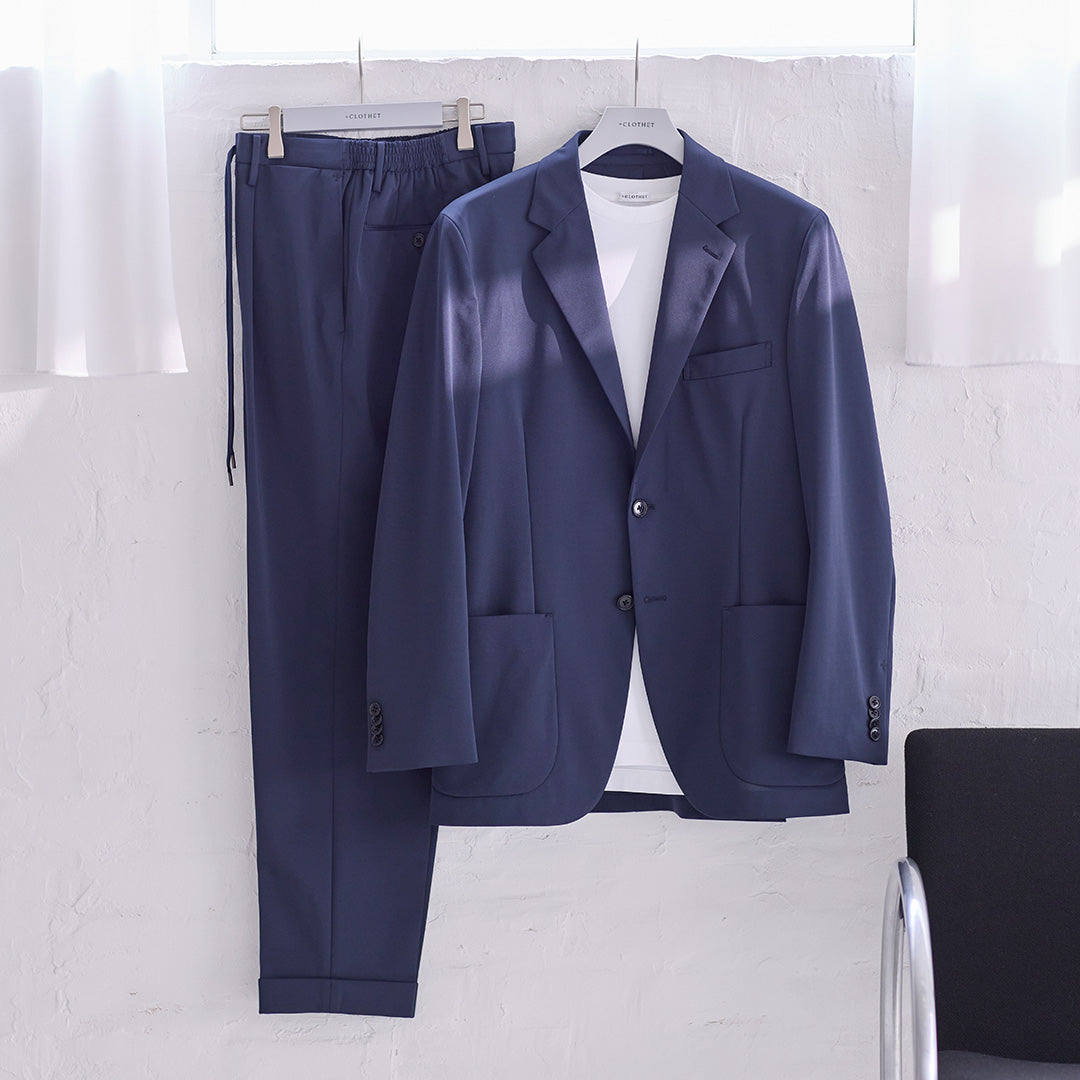 Matte Twist Easy Trousers | ＋CLOTHET ONLINE