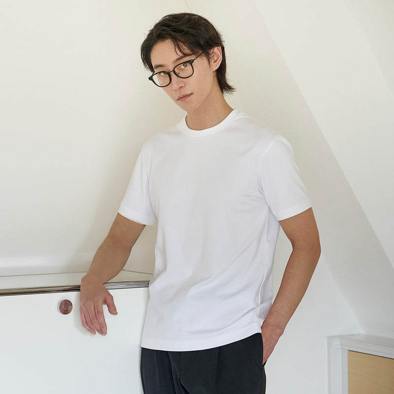 +C定番 Tailored T-shirt Color: White