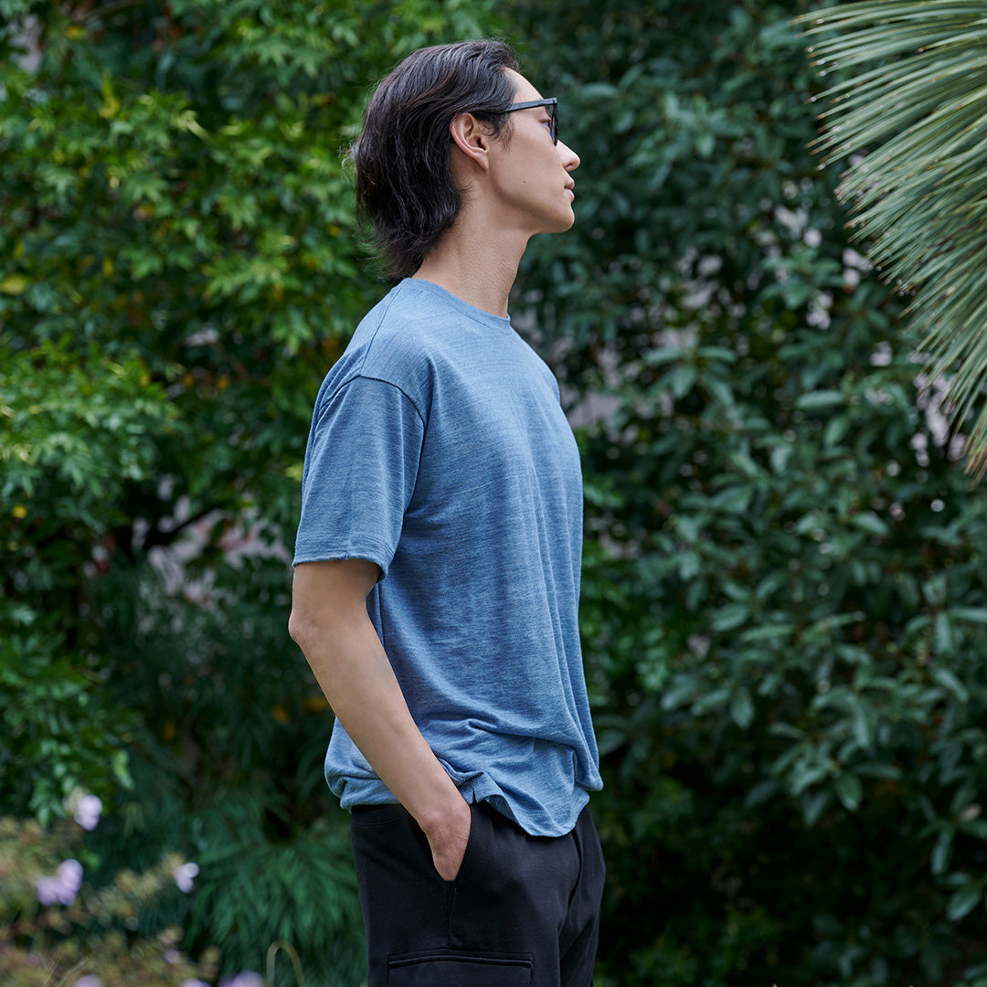 320 Linen Jersey Big T-shirt – ＋CLOTHET ONLINE