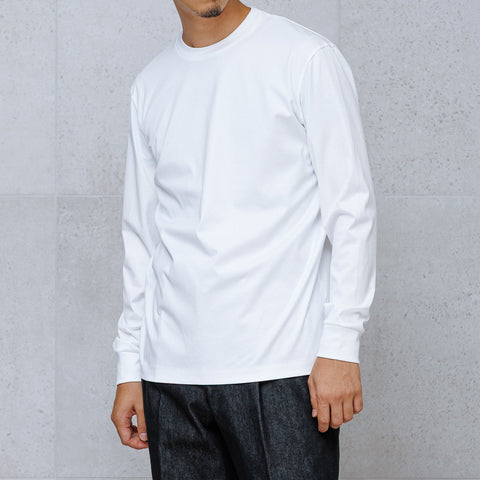 GIZA45 Long Sleeve Dress T-shirt Color: White