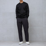 GIZA45 Long Sleeve Dress T-shirt Color: Black