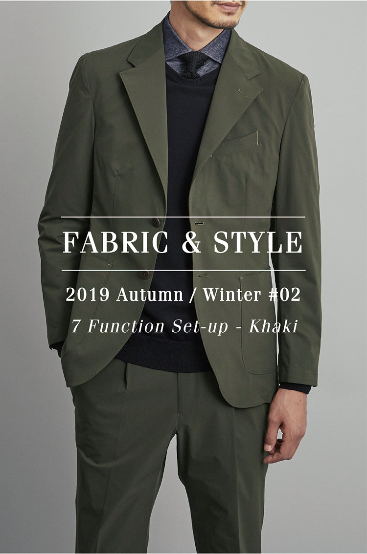 FABRIC & STYLE SOLOTEX 2WAY STRECH-KHAKI- | ＋CLOTHET ONLINE