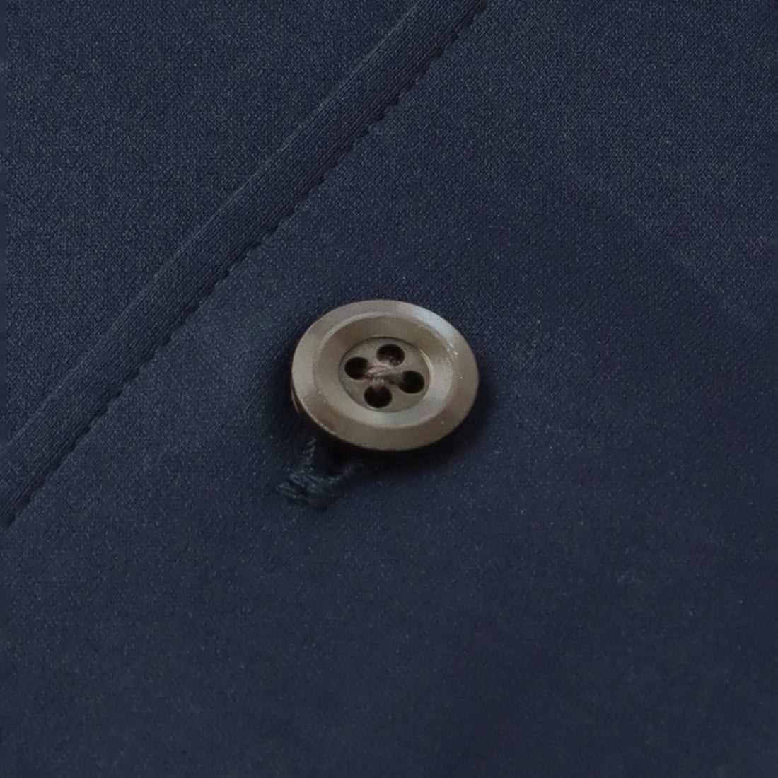 GIZA45 Horizontal Collar Shirt: Navy