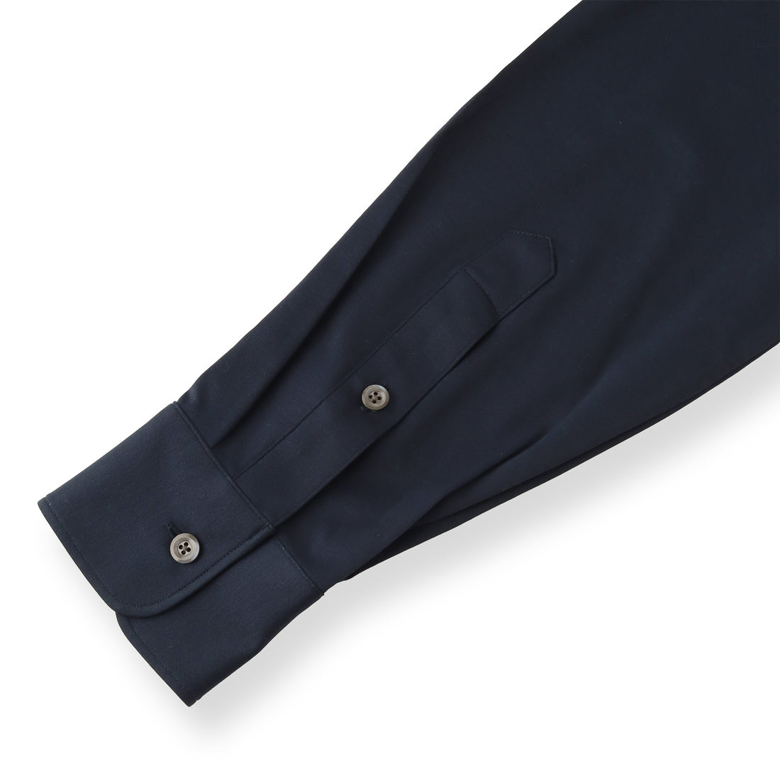 GIZA45 Horizontal Collar Shirt: Navy