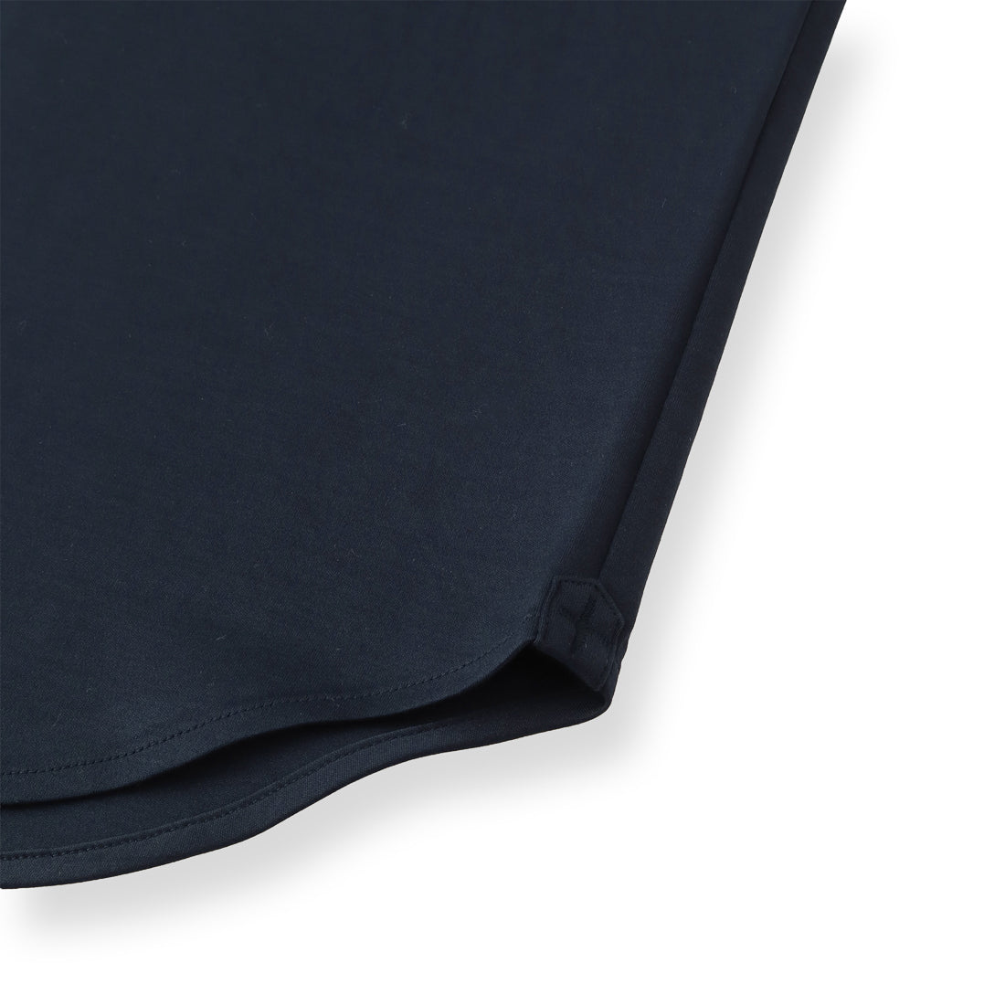 GIZA45 Horizontal Collar Shirt: Navy