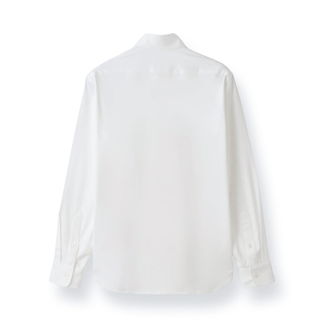 GIZA45 Horizontal Collar Shirt: White