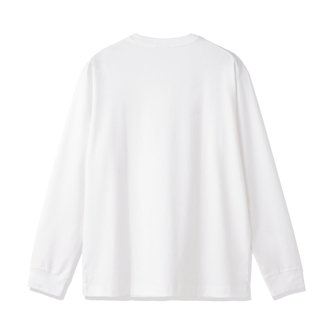 GIZA45 Long Sleeve Dress T-shirt Color: White