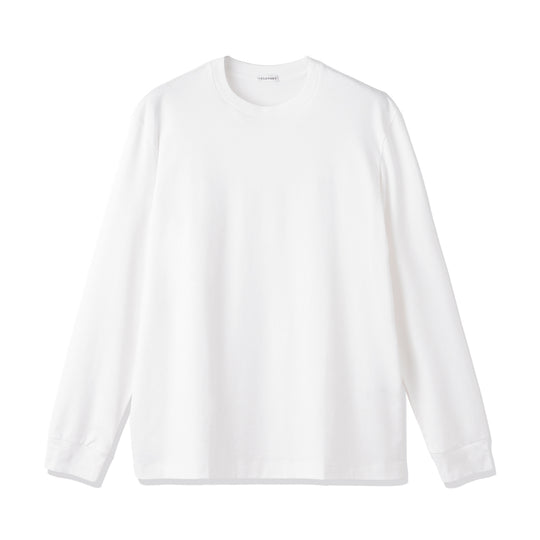GIZA45 Long Sleeve Dress T-shirt Color: White
