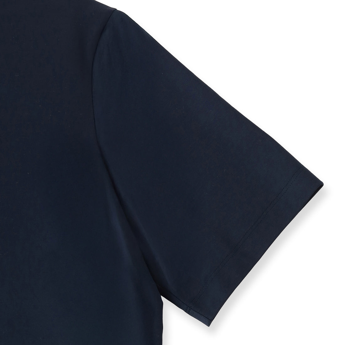 GIZA45 Mock Neck Dress T-shirt Color: Navy