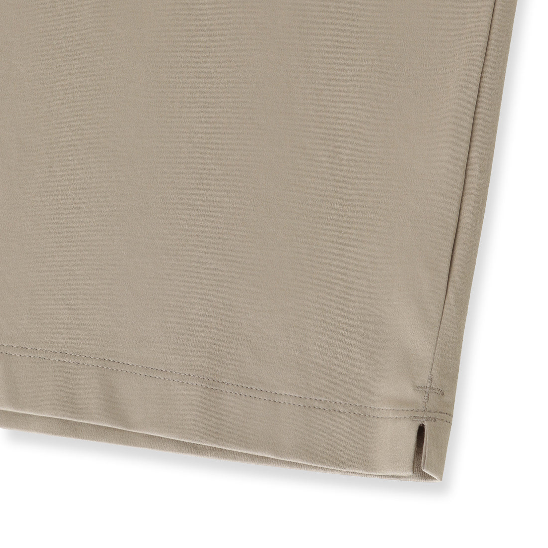 GIZA45 Mock Neck Dress T-shirt Color: Taupe