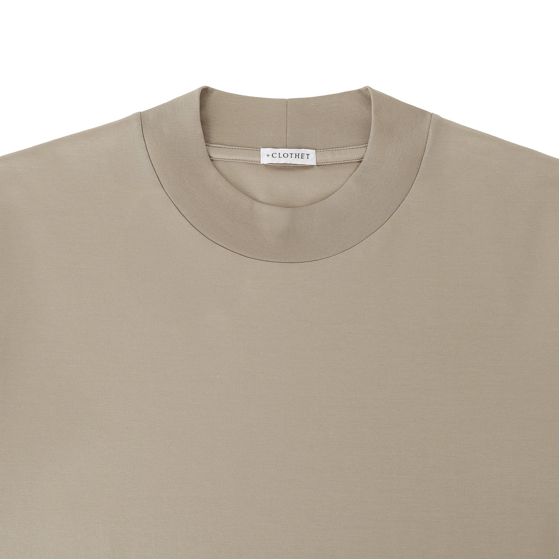 GIZA45 モックネックドレスTシャツ トープ | ＋CLOTHET ONLINE