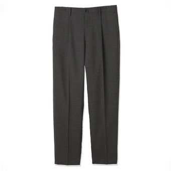 【THE LIMITED EDITION】P/W Tropical One Pleats Trousers Color: Charcoal