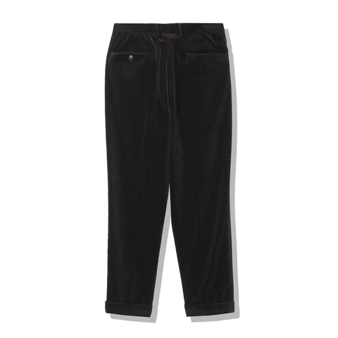 SUVIN PLATINUM Corduroy Easy Trousers Color: Black