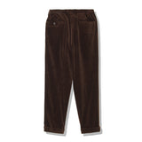 SUVIN PLATINUM Corduroy Easy Trousers Color: Brown