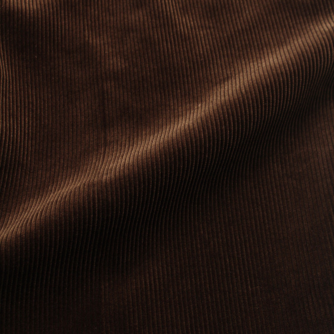 SUVIN PLATINUM Corduroy Easy Trousers Color: Brown