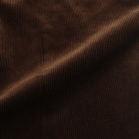 SUVIN PLATINUM Corduroy Easy Trousers Color: Brown