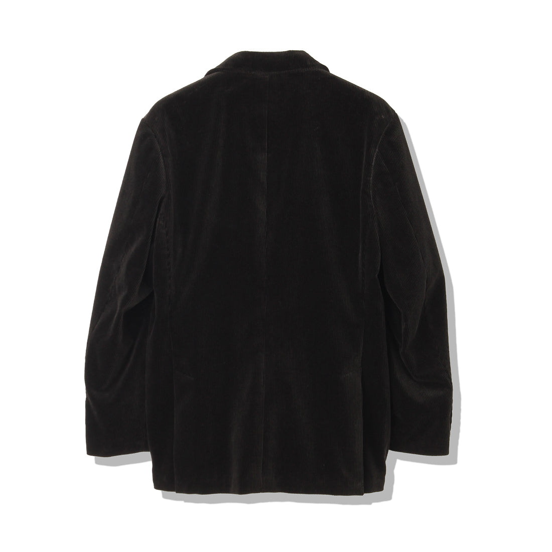 SUVIN PLATINUM Corduroy Tailored Jacket Color: Black