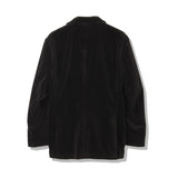SUVIN PLATINUM Corduroy Tailored Jacket Color: Black