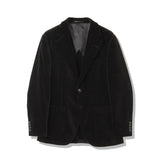 SUVIN PLATINUM Corduroy Tailored Jacket Color: Black