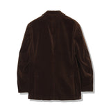SUVIN PLATINUM Corduroy Tailored Jacket Color: Brown