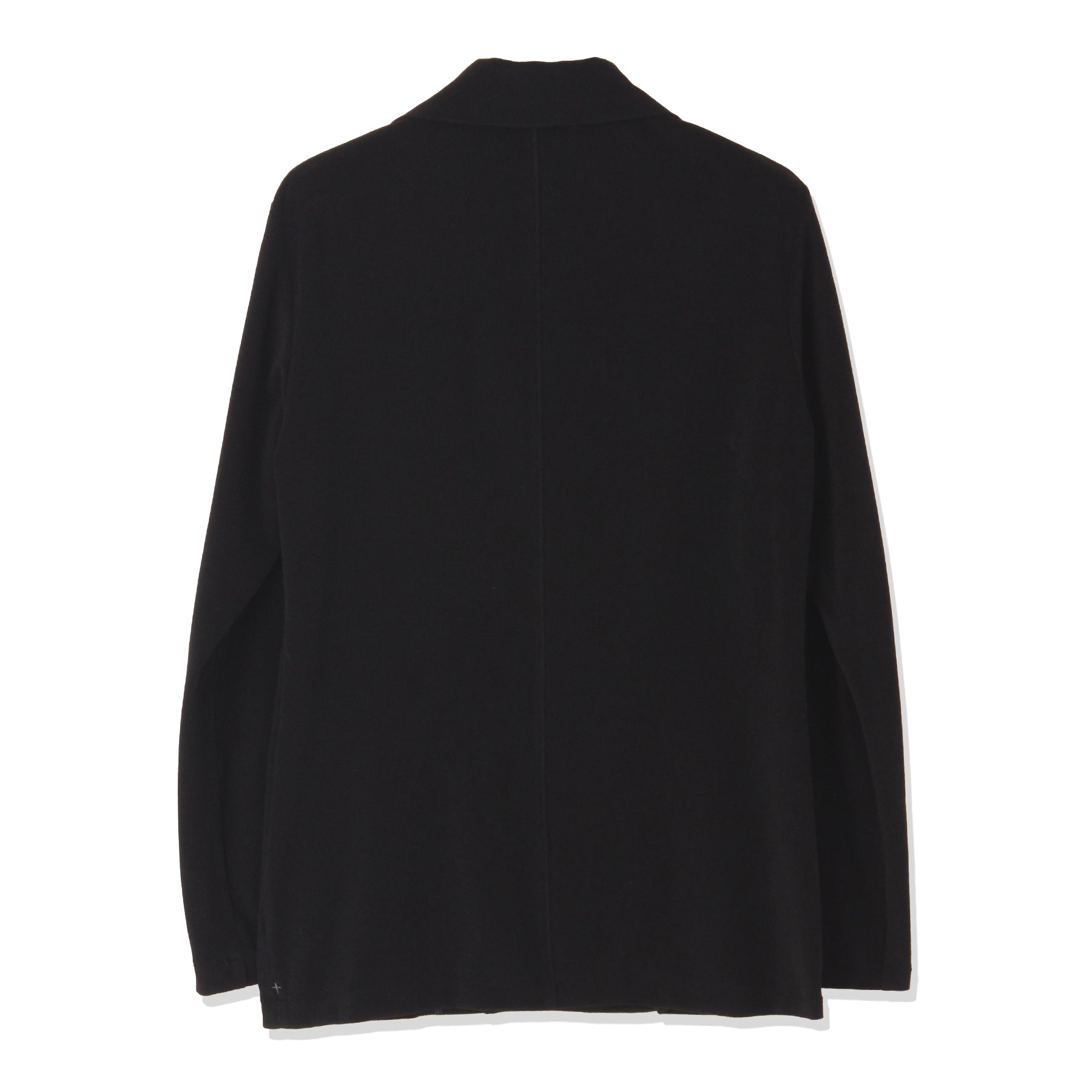 Micro Pile  Cardigan Double Jacket Color: Black
