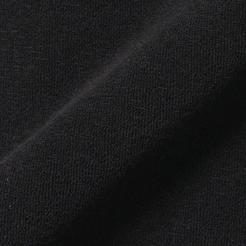 Micro Pile  Cardigan Double Jacket Color: Black