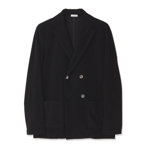 Micro Pile  Cardigan Double Jacket Color: Black