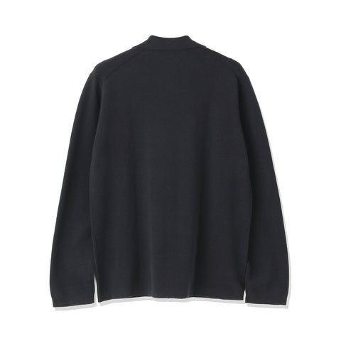 Cardigan Knit Jacket Color: Navy