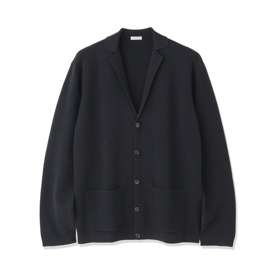Cardigan Knit Jacket Color: Navy
