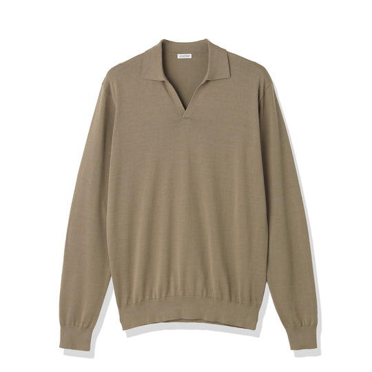 Long Sleeve Skipper Knit Color: Mocha