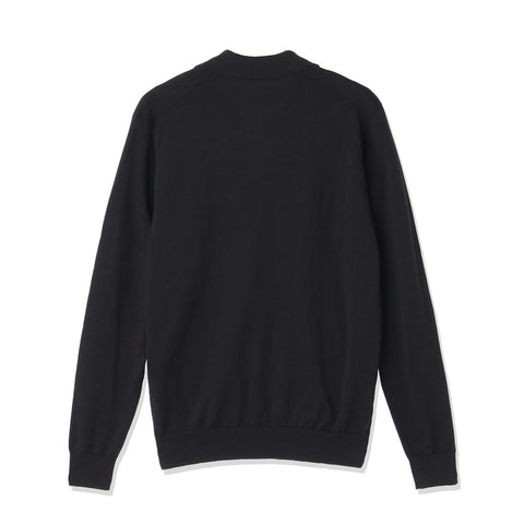 Long Sleeve Skipper Knit  Color: Navy