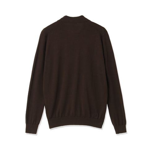 Long Sleeve Skipper Knit Color: Oak