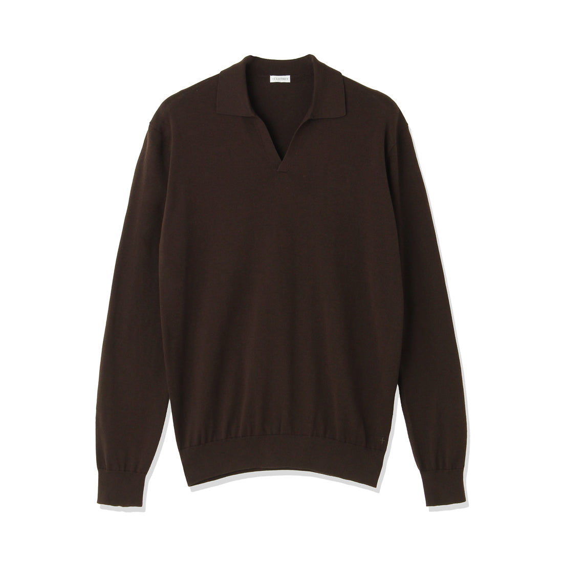 Long Sleeve Skipper Knit Color: Oak