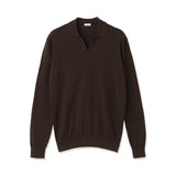 Long Sleeve Skipper Knit Color: Oak