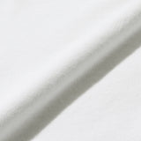 スビンプラチナムマイクロパイルカプリシャツホワイトの生地を写した商品画像