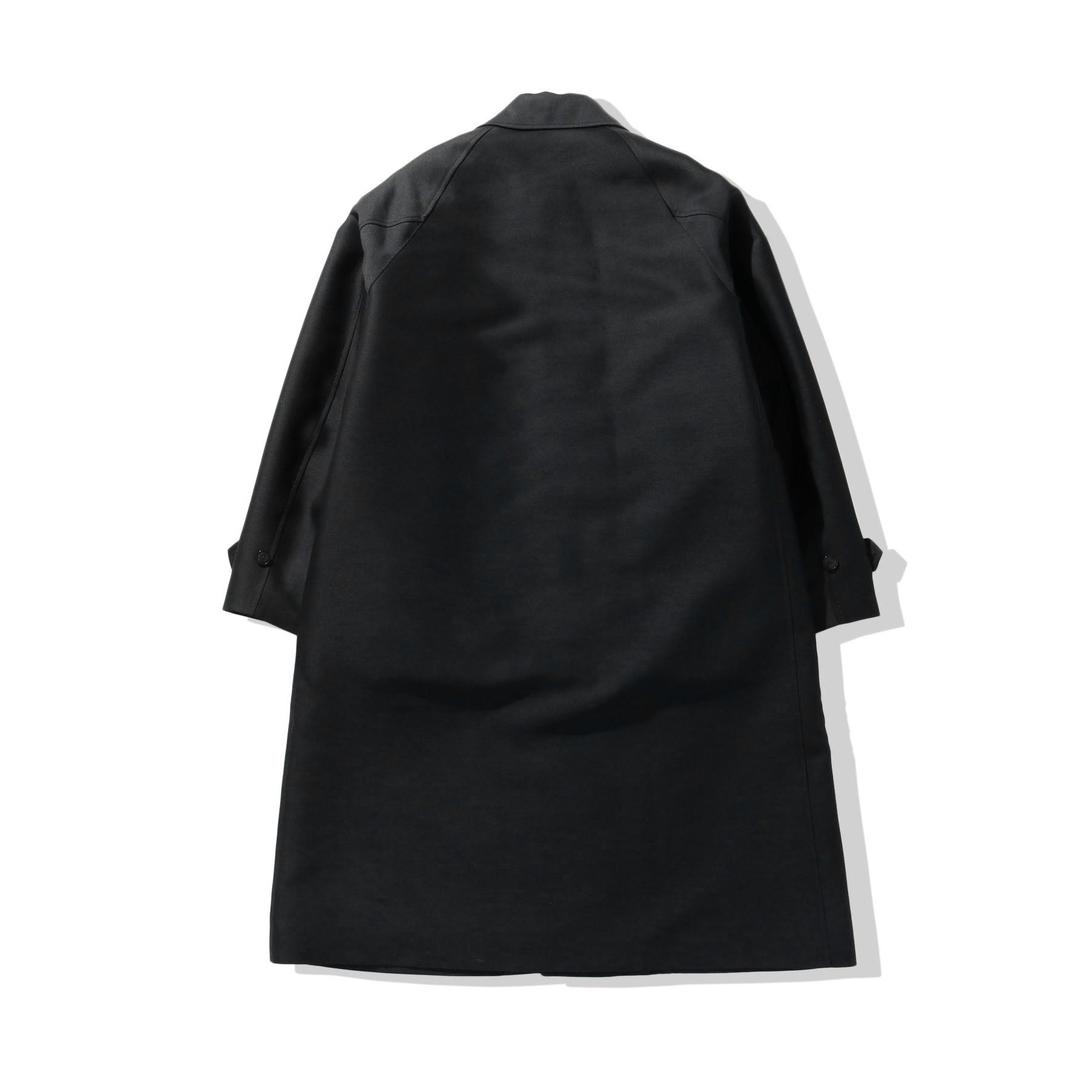 SOFT WOOL BAL COLLAR COAT ブラック Sサイズ SOFT WOOL BAL COLLAR COAT（ステンカラーコート）｜Ameri