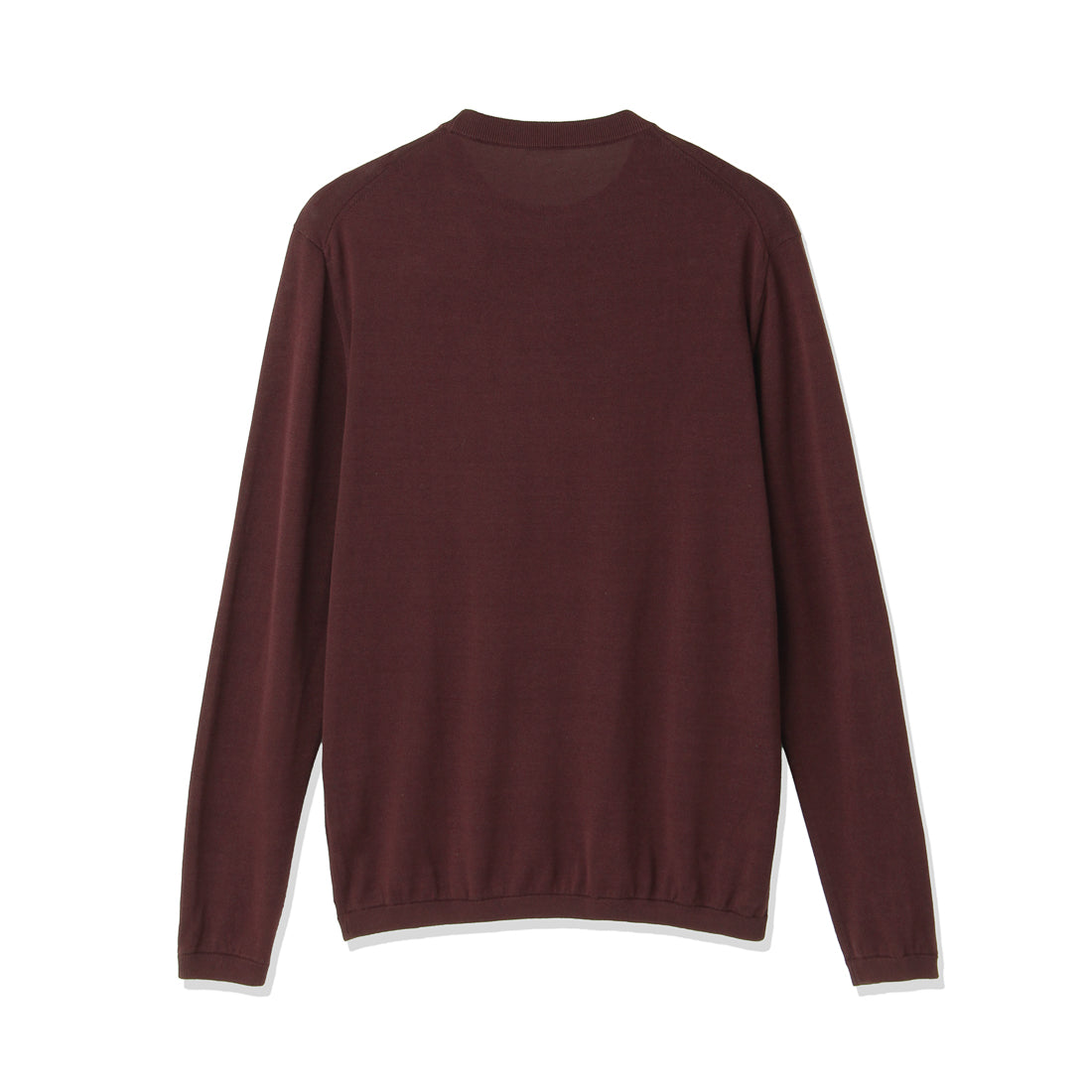 Crew Neck Knit Color: Bordeaux