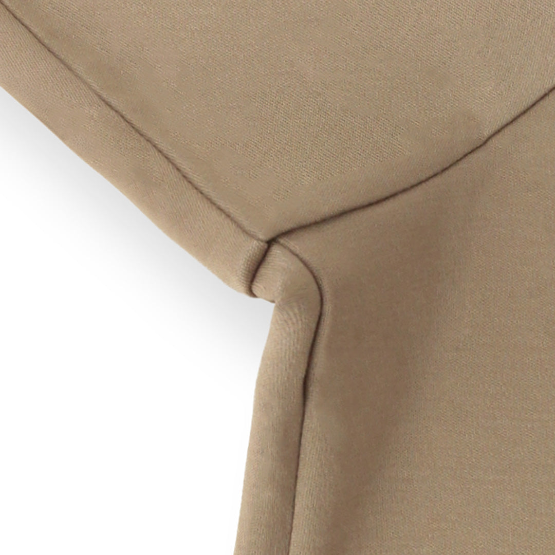 GIZA45 Long Sleeve Dress T-shirt Color: Taupe