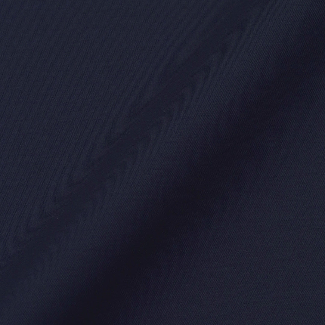 GIZA45 Mock Neck Long Sleeve Dress T-shirt Color: Navy