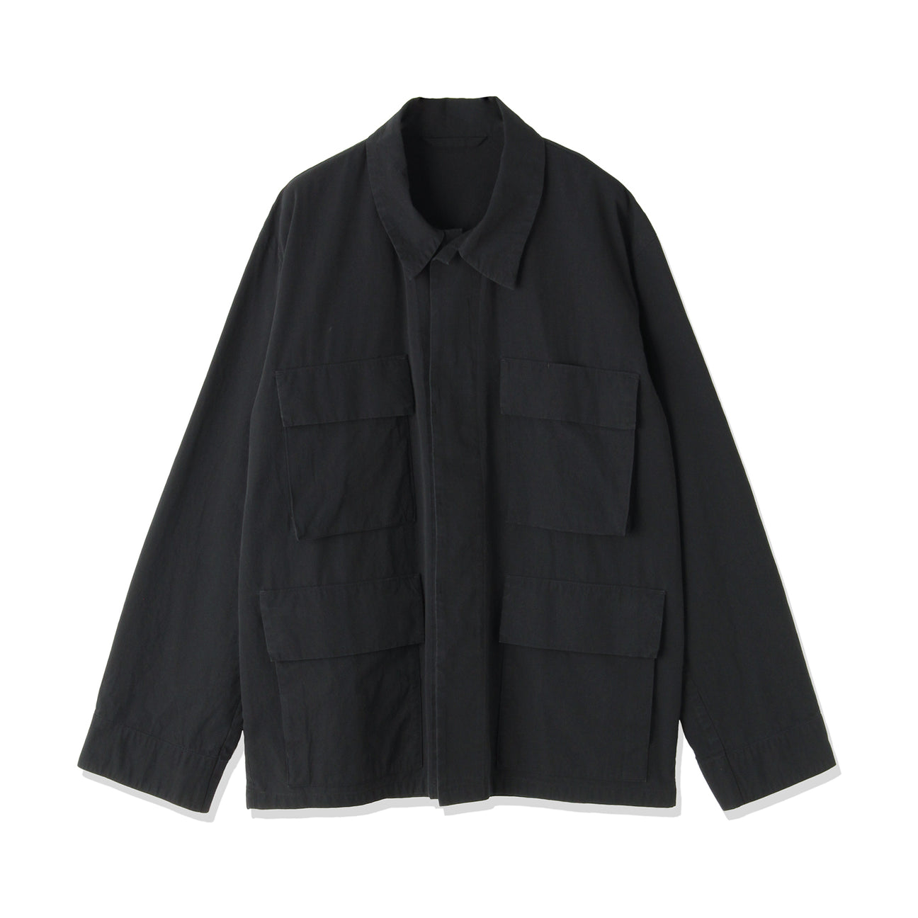 Matte Twist Fatigue Shirt Color: Navy
