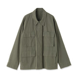 High Twist Cotton Twill BDU Jacket color: Olive