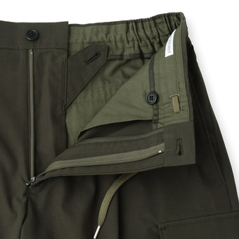 316 High Twist Cotton Panama Cargo Short Pants – ＋CLOTHET ONLINE