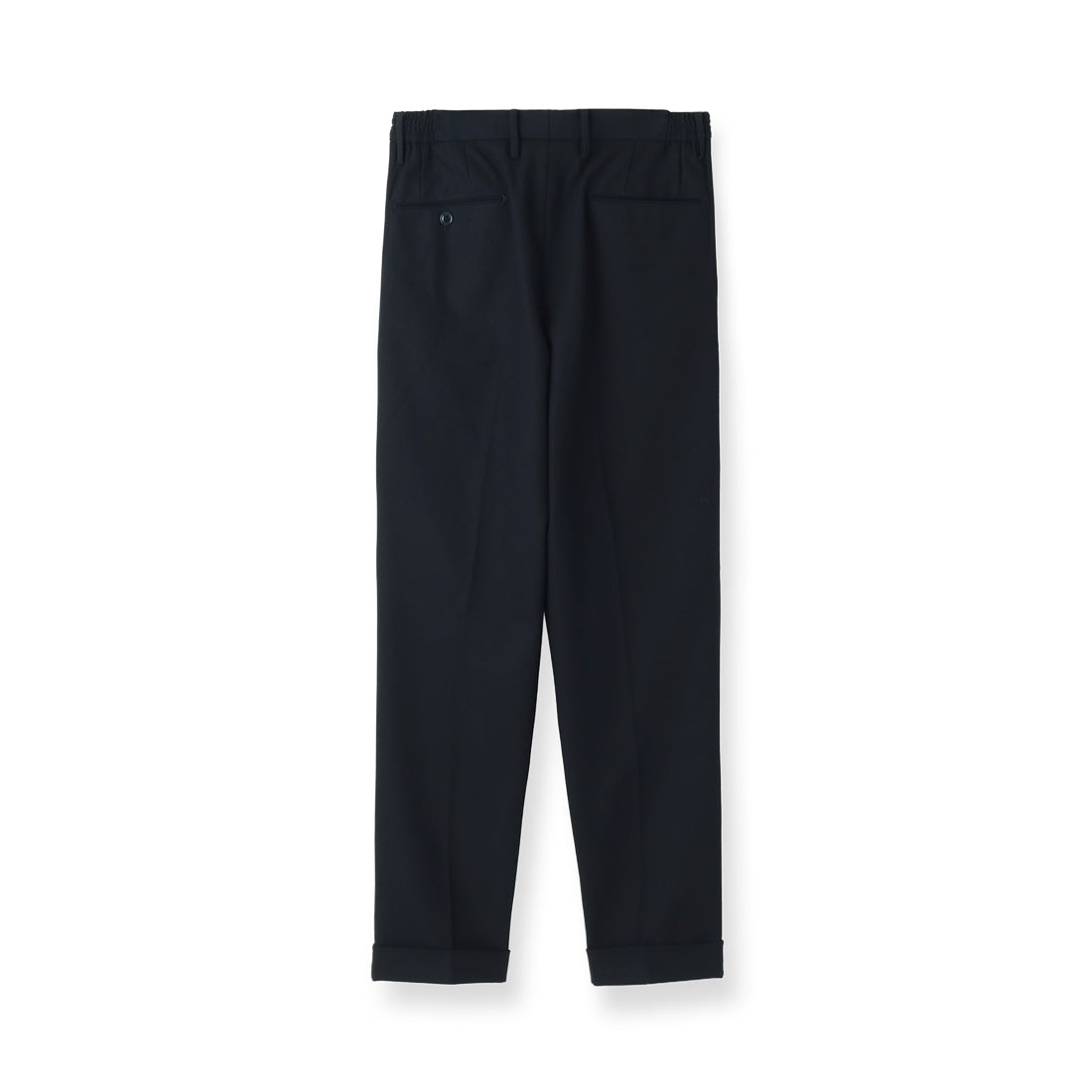 ハイツイストコットンカルゼ イージートラウザー ネイビー | ＋CLOTHET