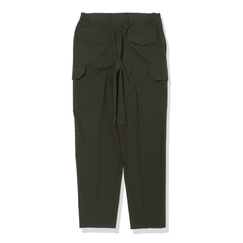 High Twist Cotton Panama Cargo Trousers