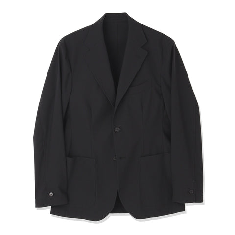 High Twist Cotton Panama Easy Jacket Color: Black